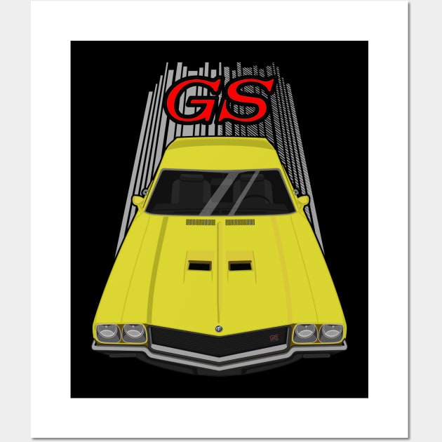 Skylark GS - 2ng gen - Yellow Wall Art by V8social